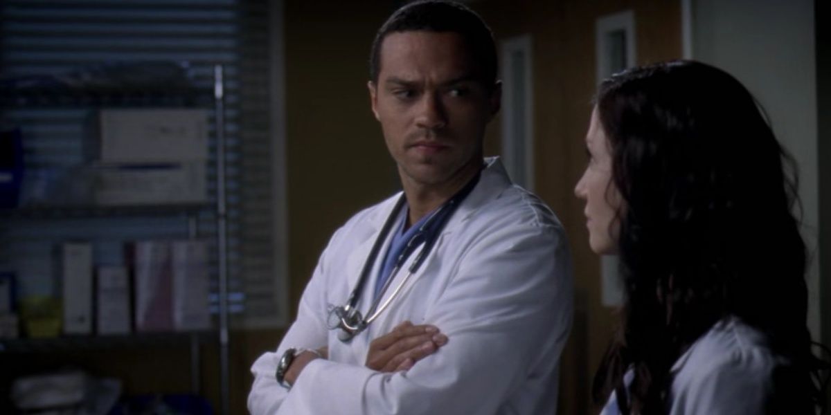 Jackson and Lexie in Grey's Anatomy