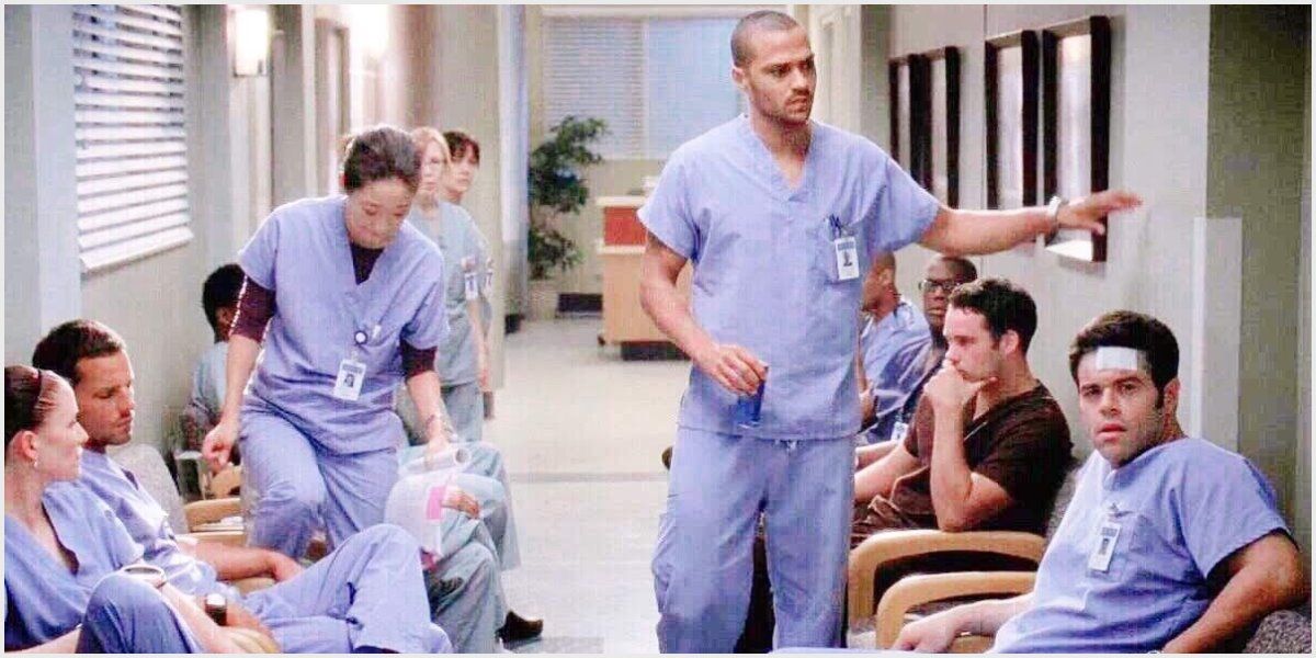 Jackson and friends in Grey&rsquo;s Anatomy