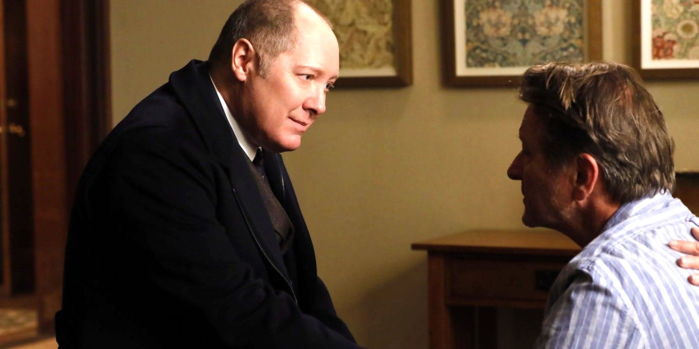 James Spader as Red and Brett Cullen as Ilya in The Blacklist