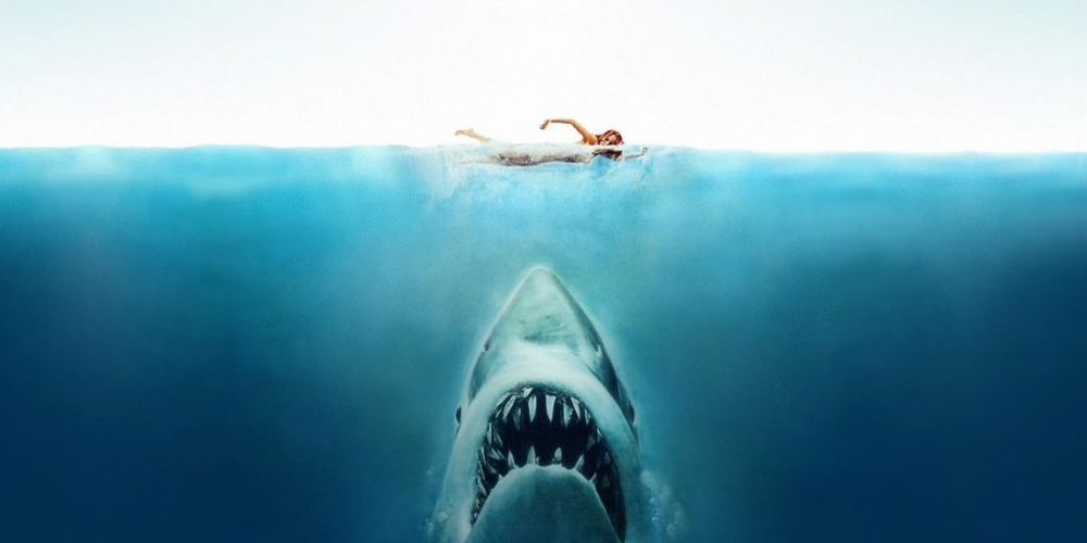 Poster for the original Jaws film