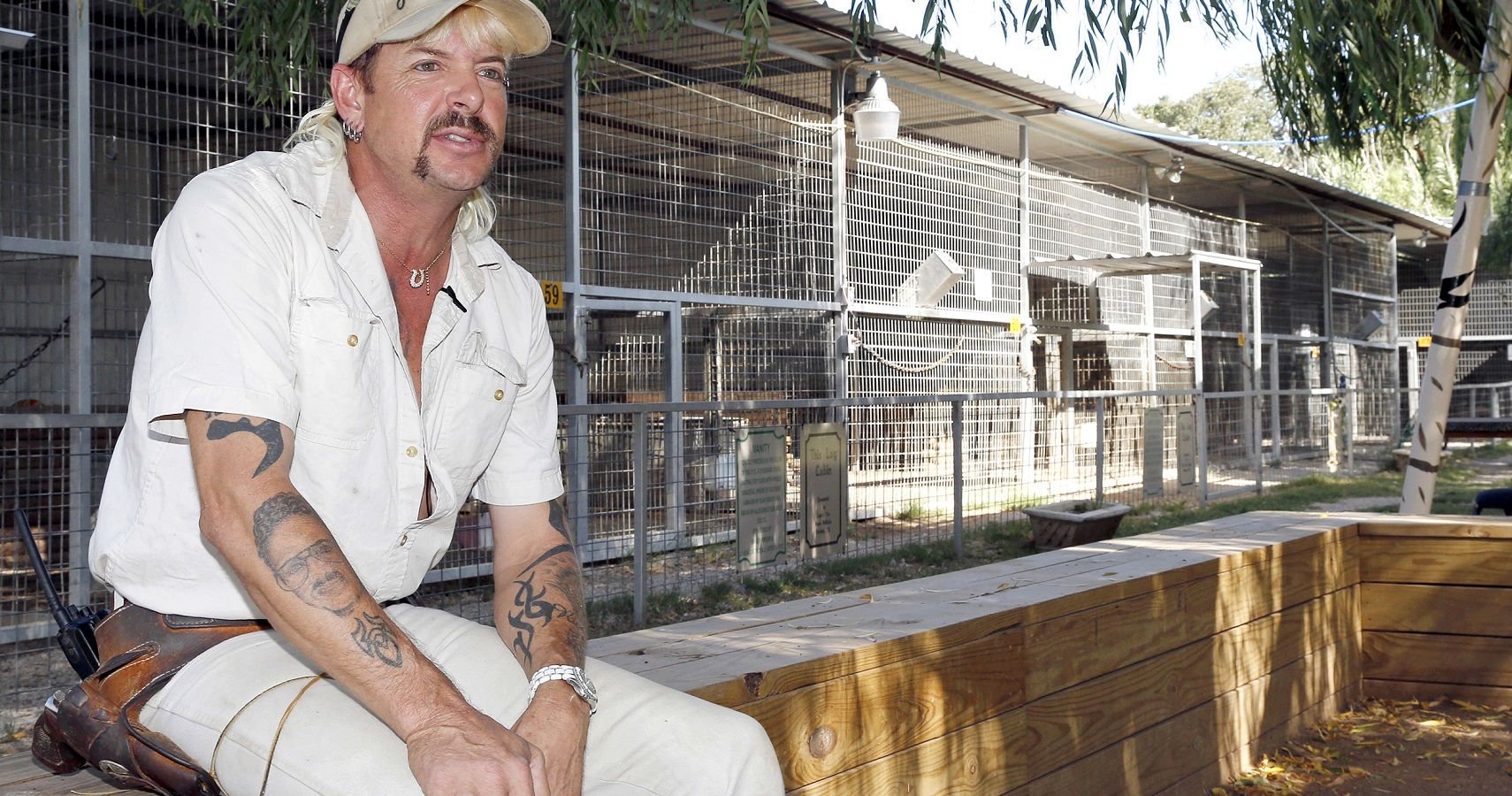 Tiger King Joe Exotic's face now appears on a cheeky line of