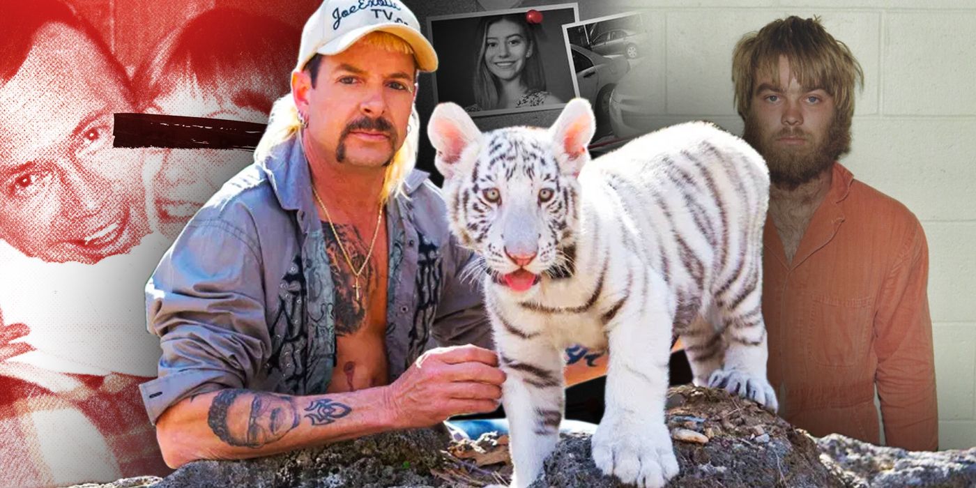 Joe Exotic from Tiger King with Abducted in Plain Sight Making A Murderer and American Vandal