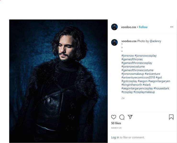 Game Of Thrones 10 Amazing Jon Snow Cosplays That Look Just Like Him