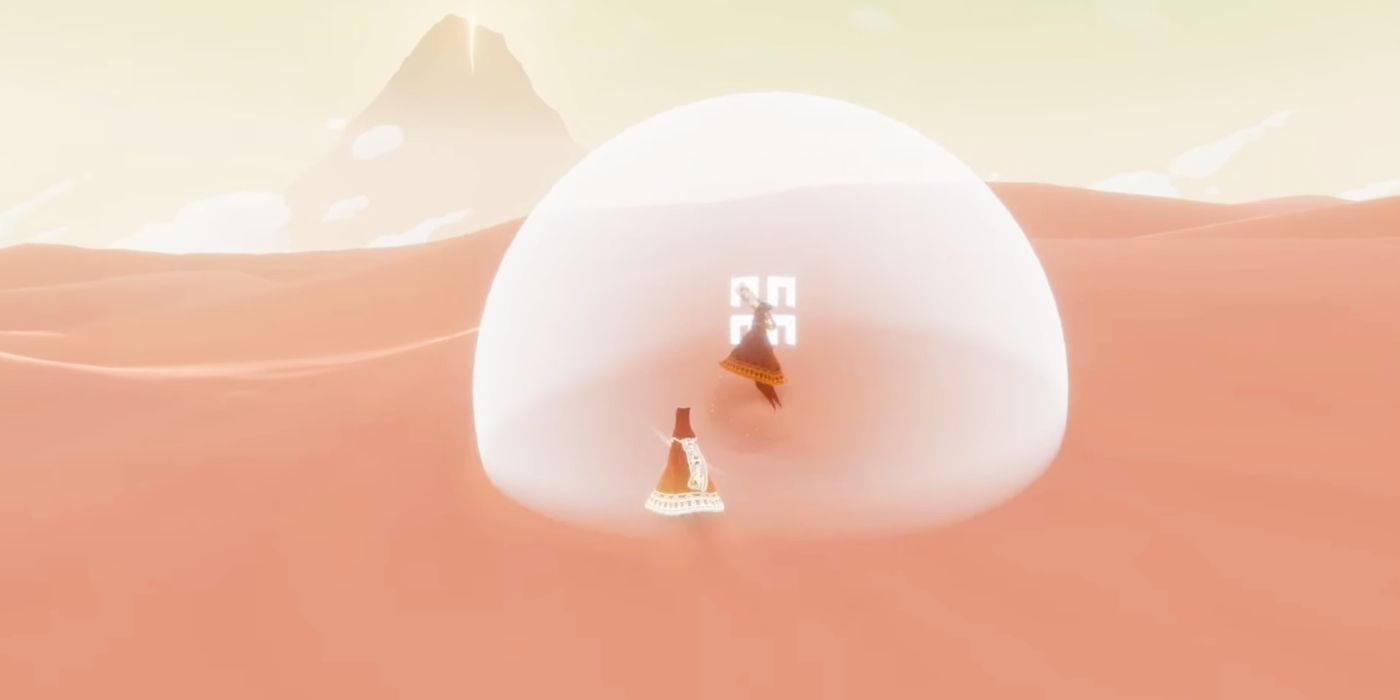 Journey Co-Op Multiplayer AI Or Real Person