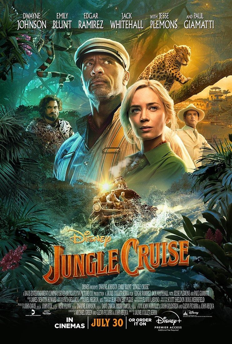 Jungle Cruise 2021 Movie Poster