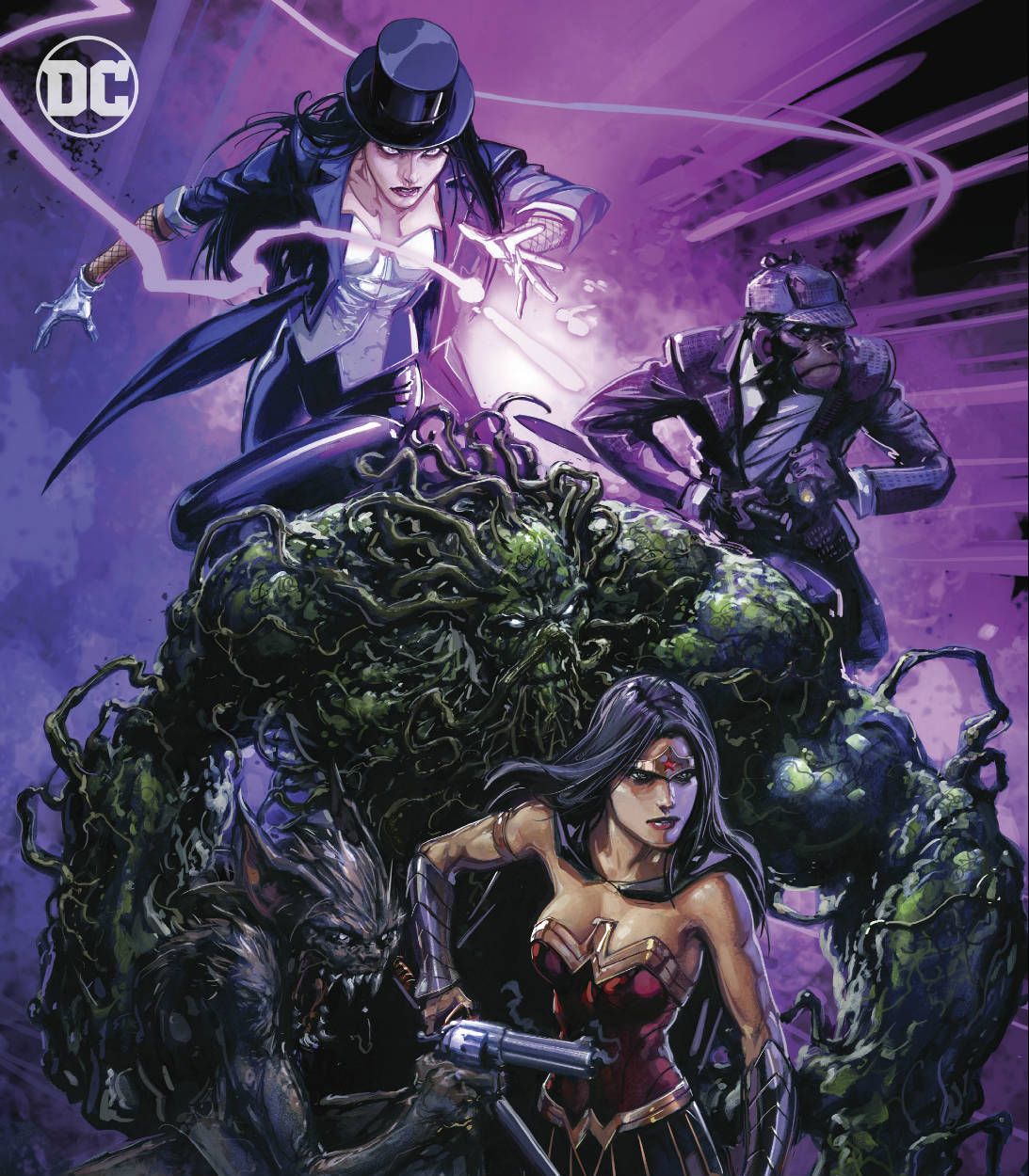 Justice League Dark Comics Zatanna Swamp Thing