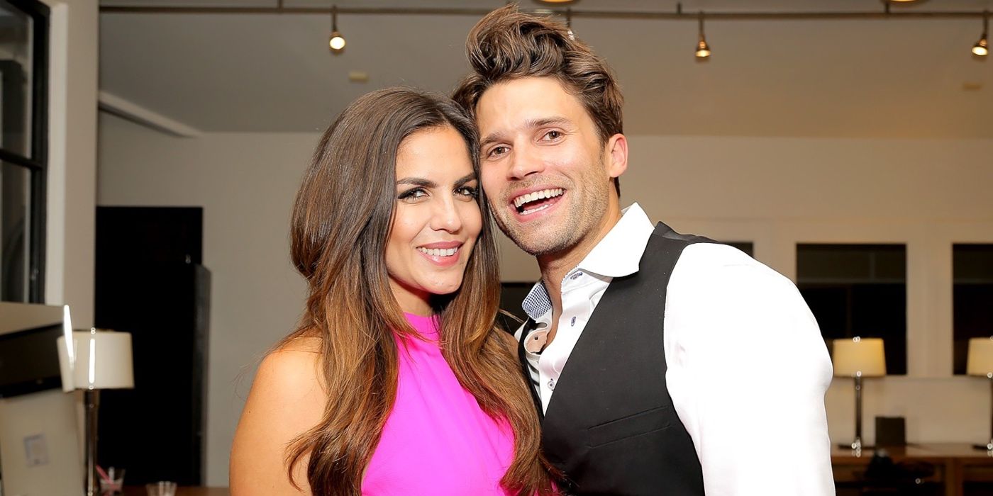 Katie Maloney and Tom Schwartz from Vanderpump Rules