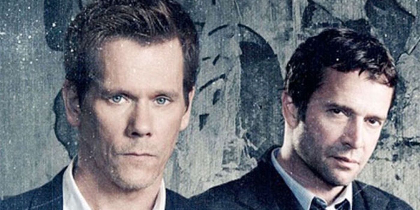 Kevin Bacon and James Purefoy In The Following