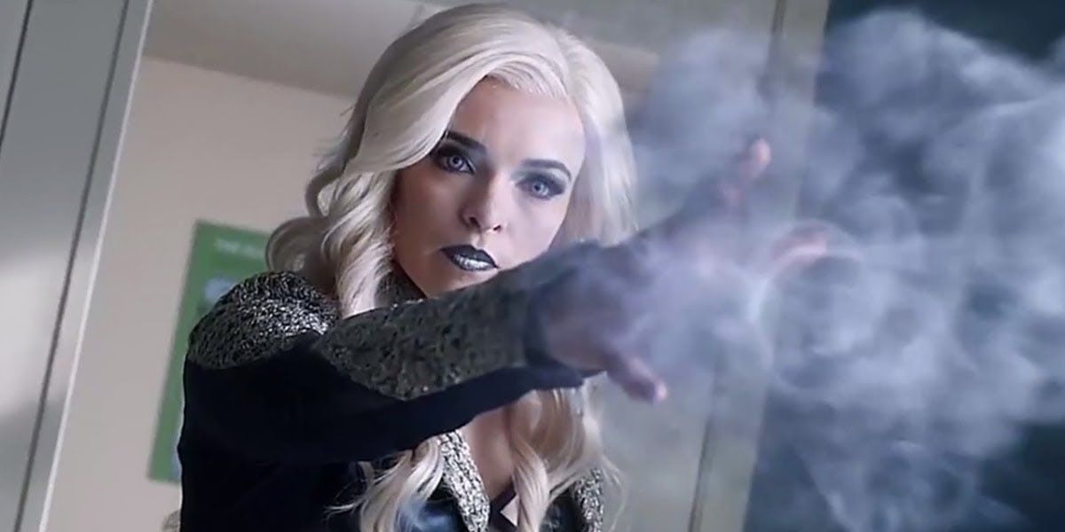 Killer Frost fires an ice blast from The Flash TV series