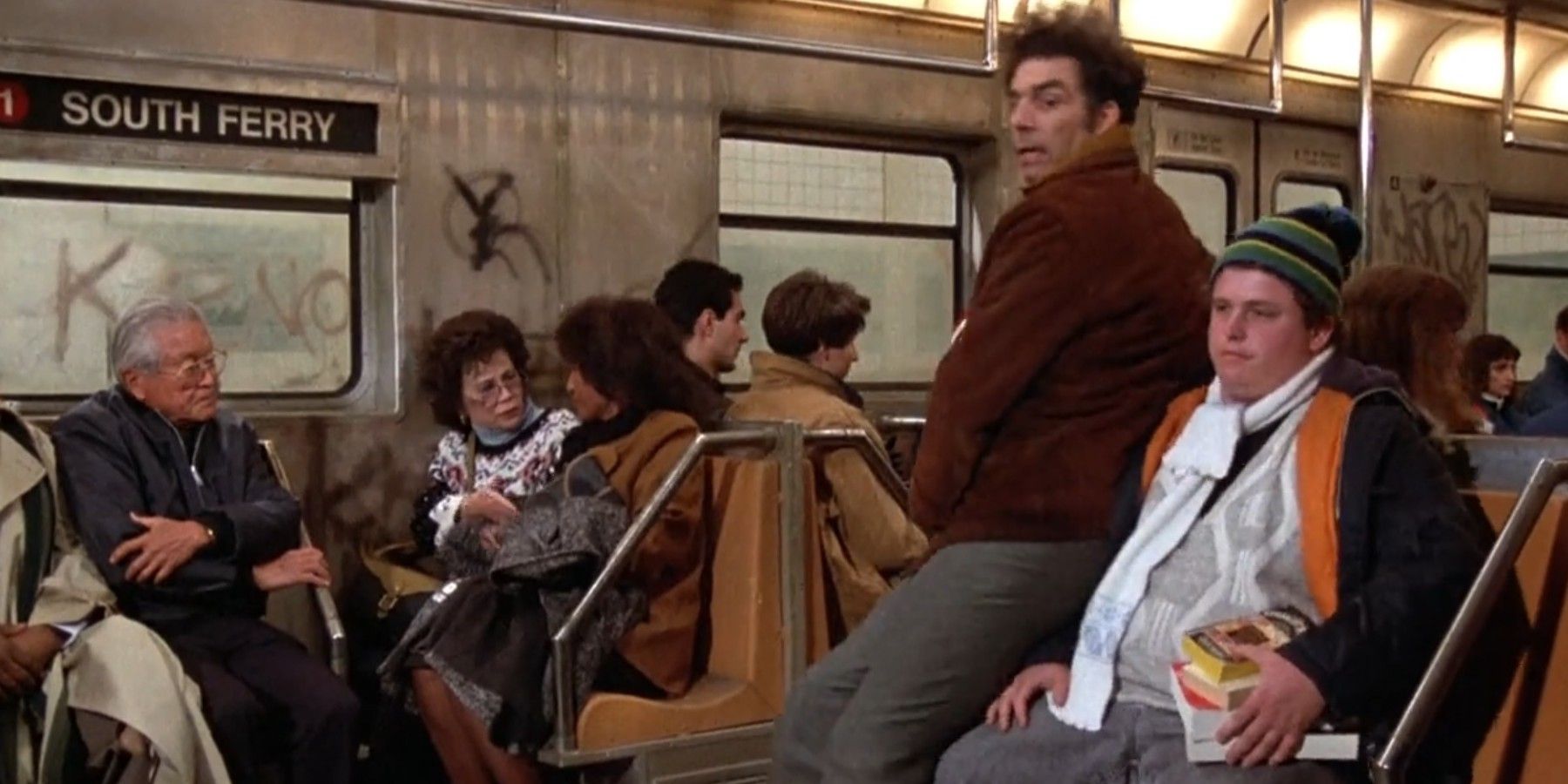 Seinfeld  Calvin Klein steals Kramer's idea then use him as model 