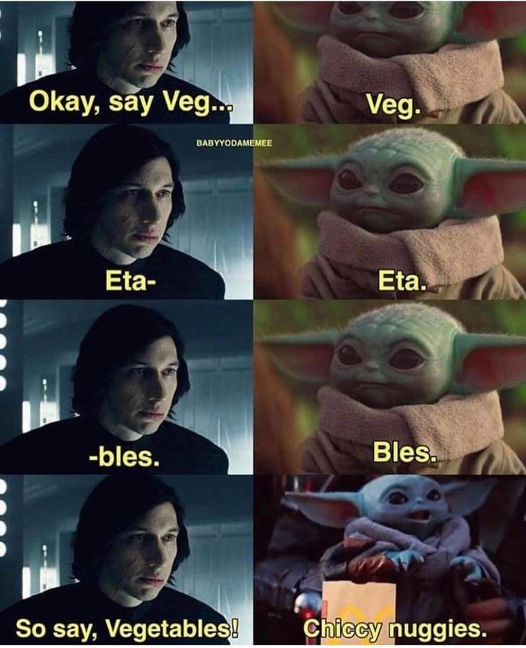 10 Hilarious Baby Yoda Vs Kylo Memes Screenrant 10 Hilarious Baby Yoda Vs Kylo Memes Screenrant