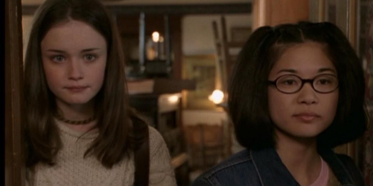 Rory and Lane on Gilmore Girls.