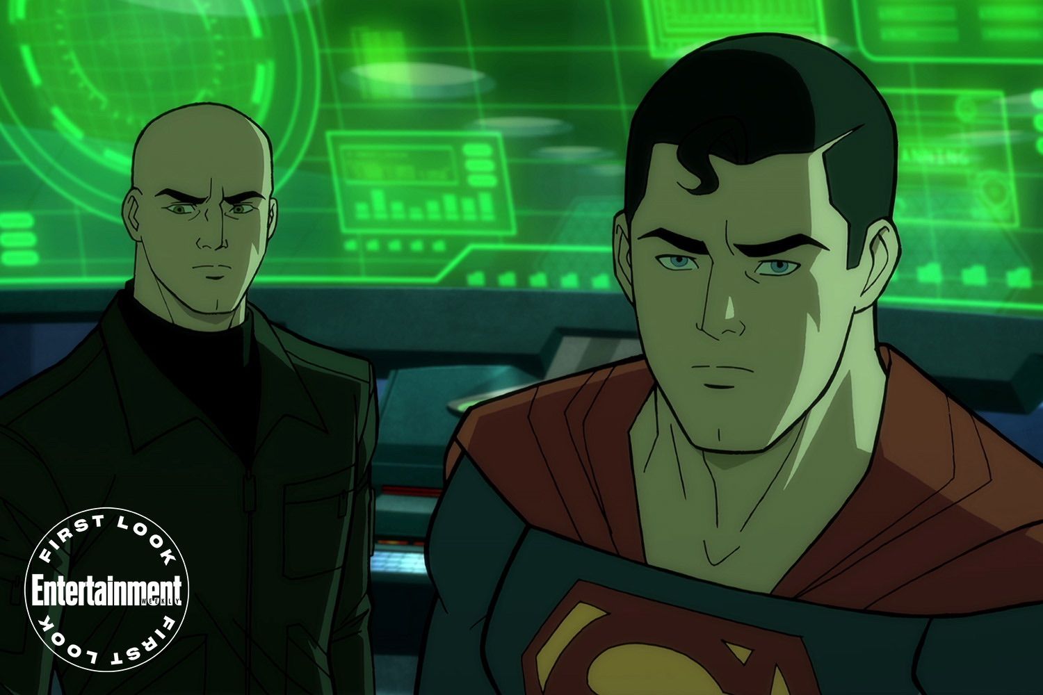 Lex Luthor and Superman in Superman Man of Tomorrow
