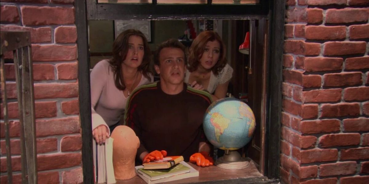 Lillyy and Marshall find a cockamouse in How I Met Your Mother