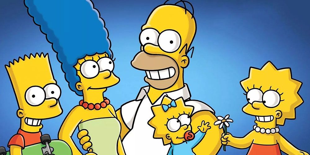 The Simpsons family.