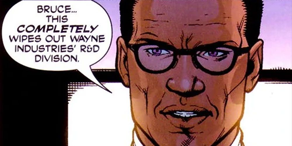 Lucius Fox - Genius