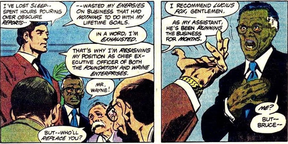 Lucius Fox - Ladder