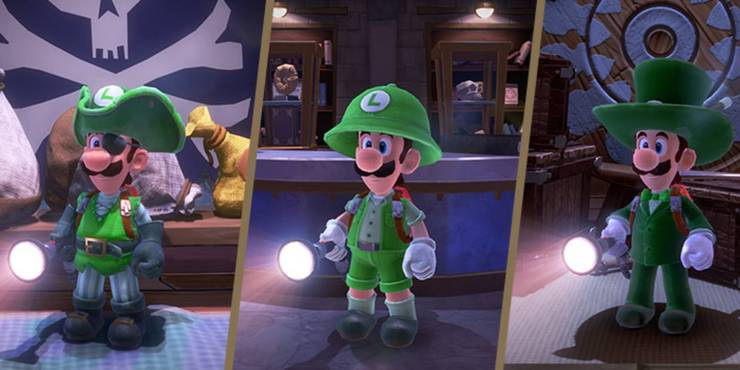 Luigi's Mansion 3 DLC Costumes 2
