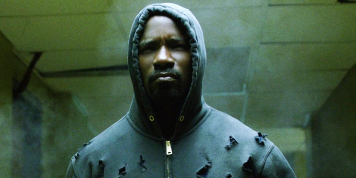 Luke Cage is shot up in his Netflix streaming series.