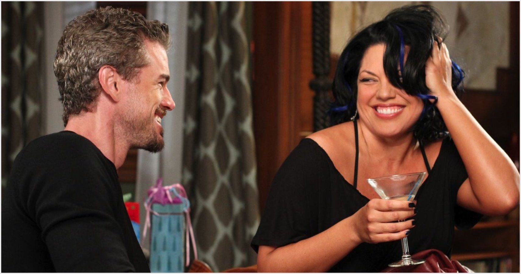 Mark Sloan and Callie Torres in Grey&rsquo;s Anatomy