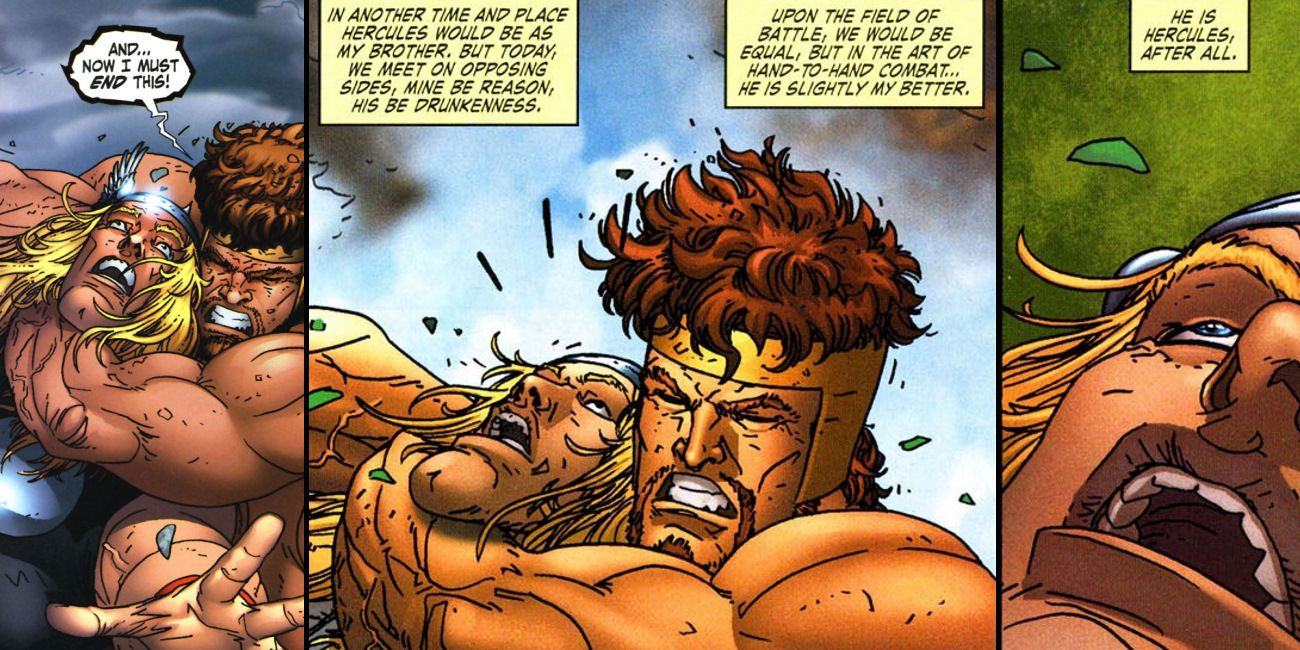 Marvel Hercules is Stronger Fighter Than Thor