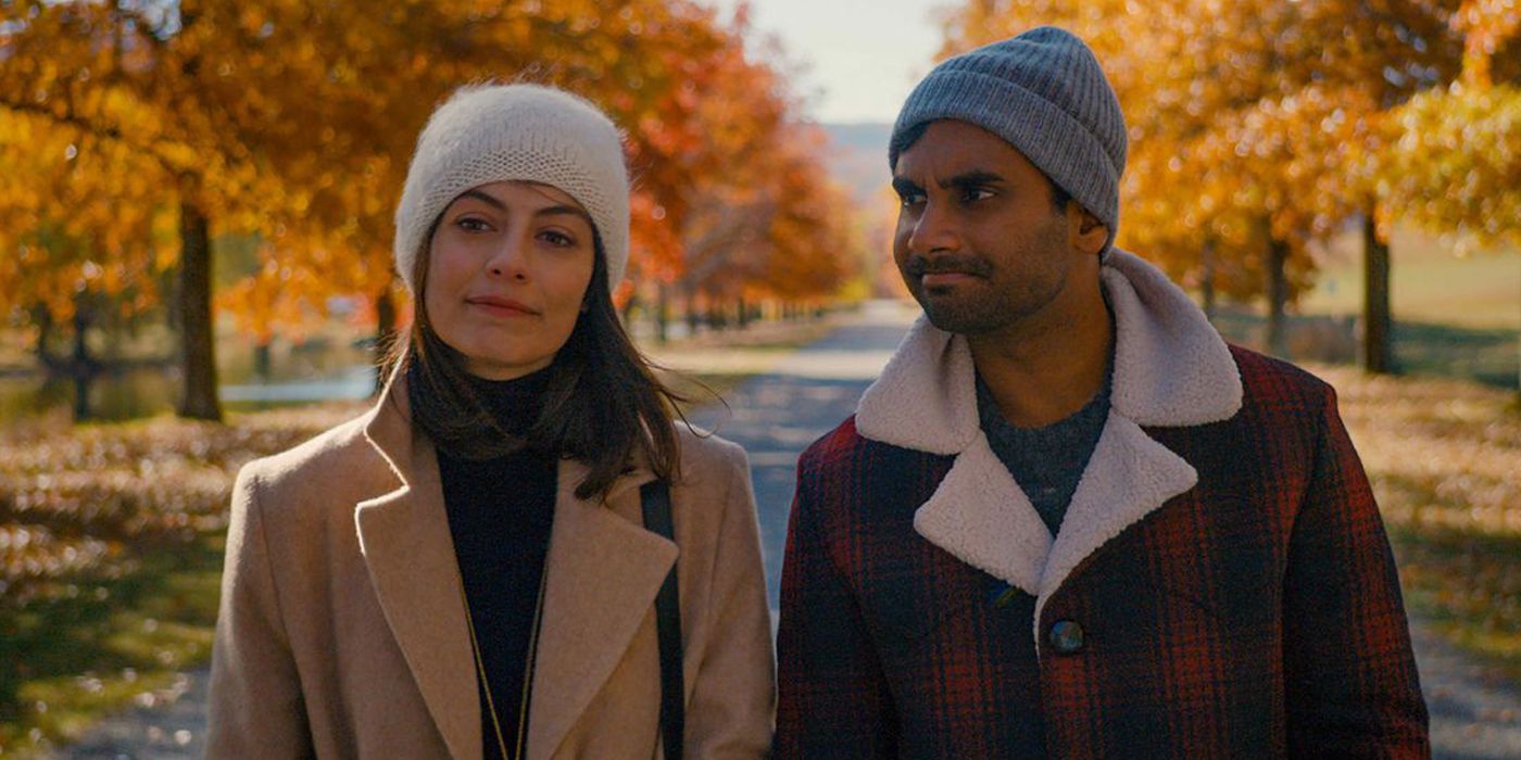 Characters walking through a park in Master of None