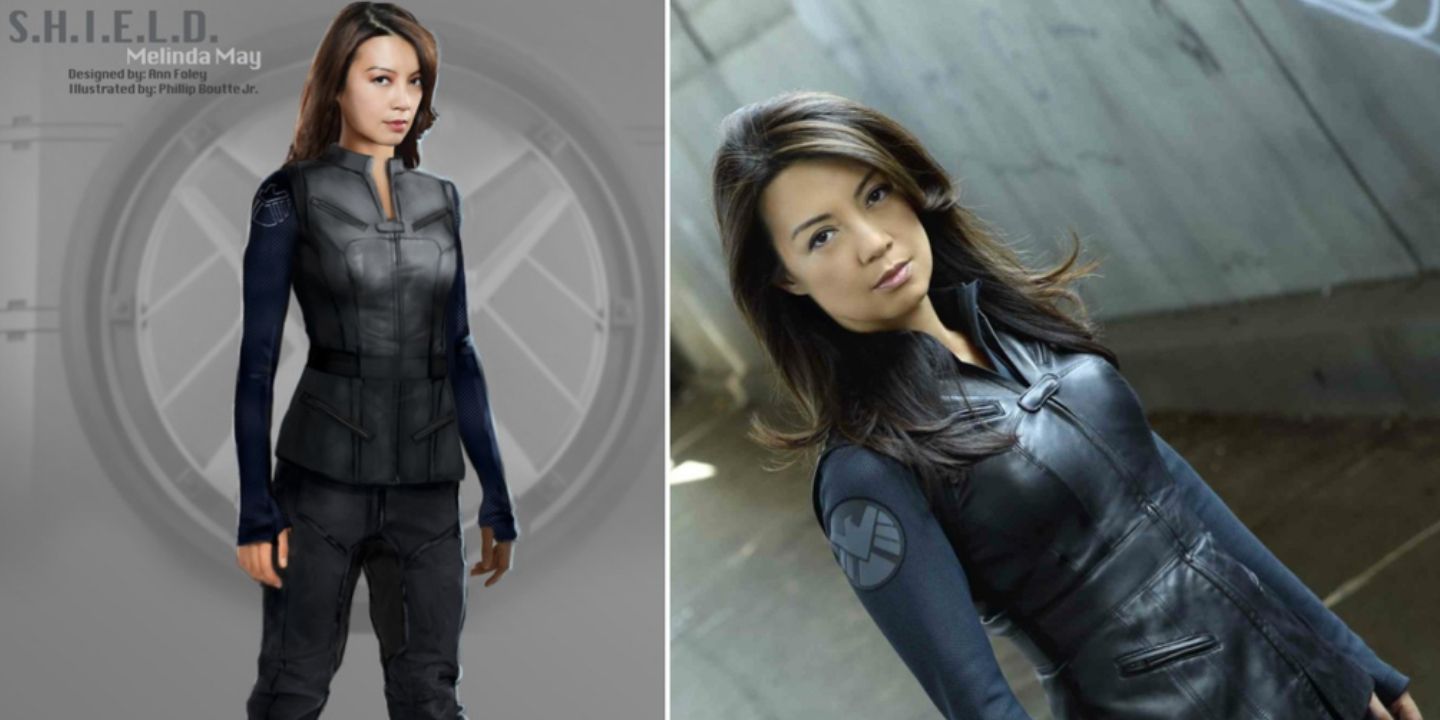 Melinda May Concept Art And Uniform For Agents Of SHIELD