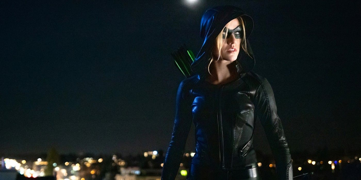 Mia Smoak as Green Arrow in Arrow