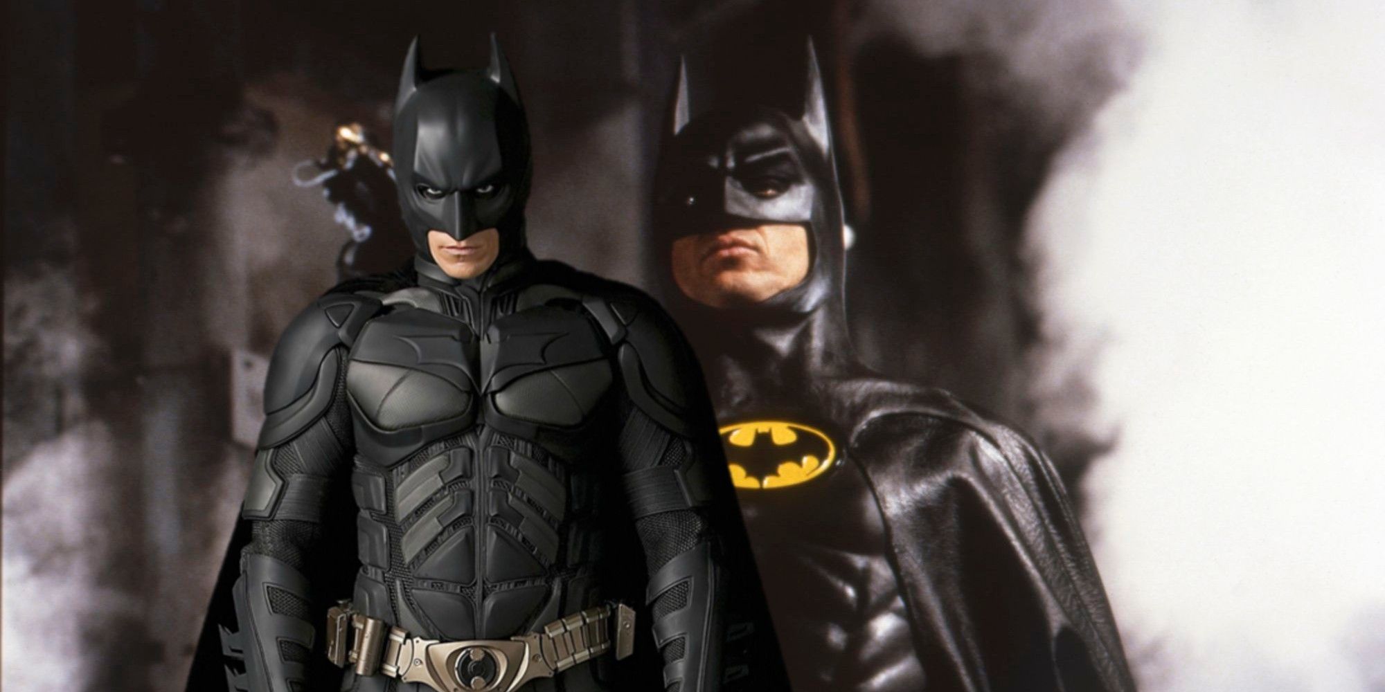 Michael Keaton Christian Bale Batman