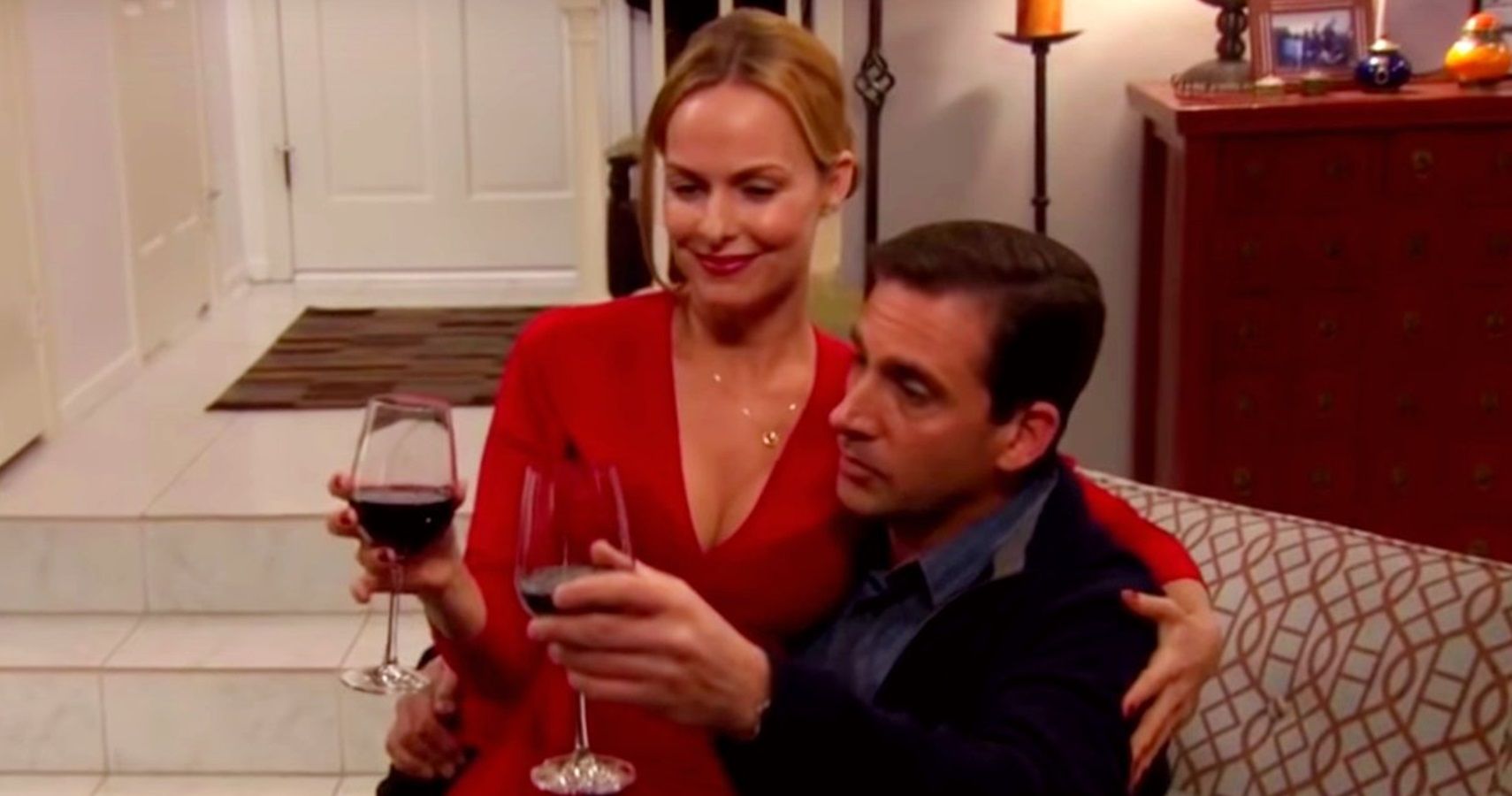 Michael and Jan drink wine during one of their better days