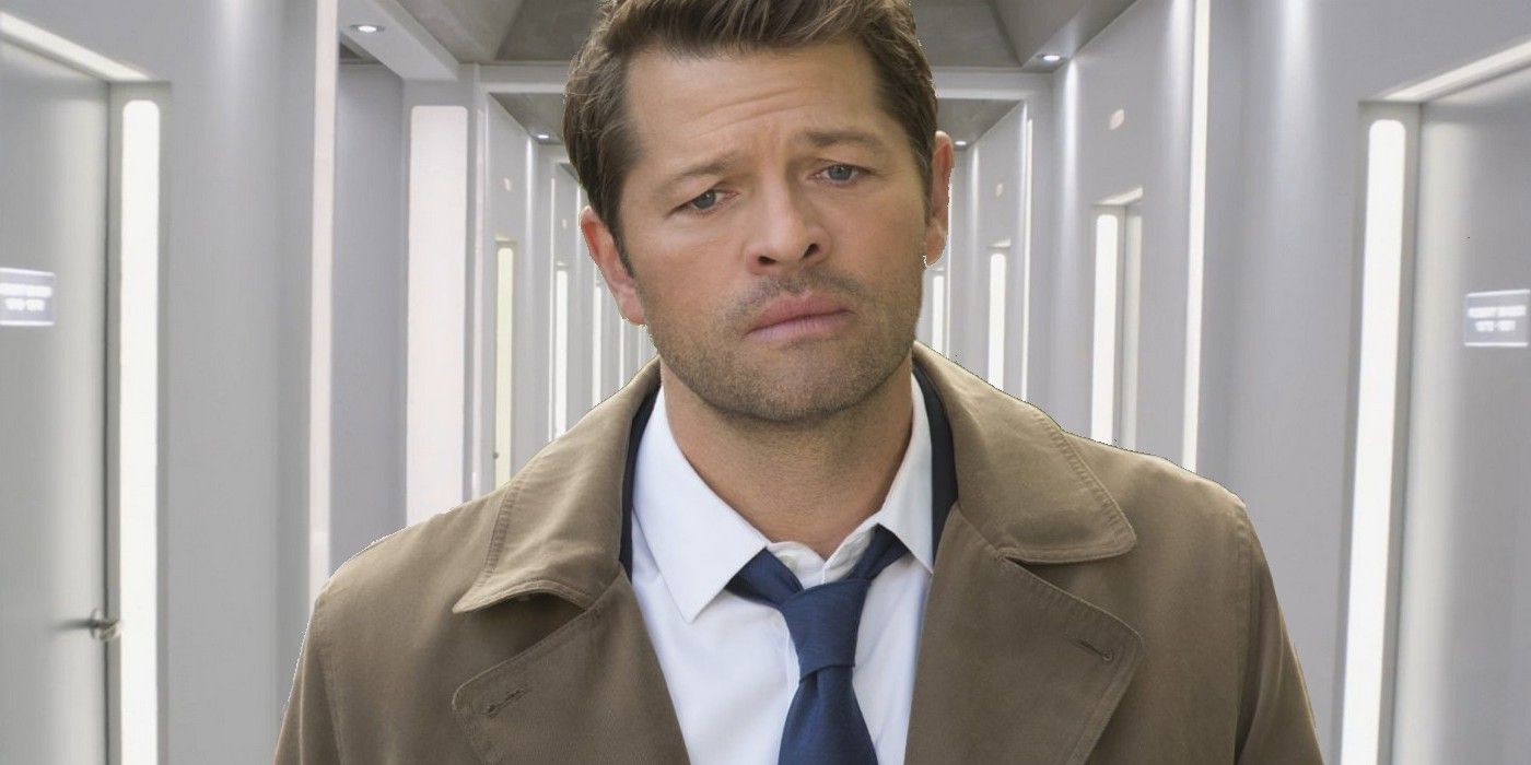 Misha Collins as Castiel in Supernatural