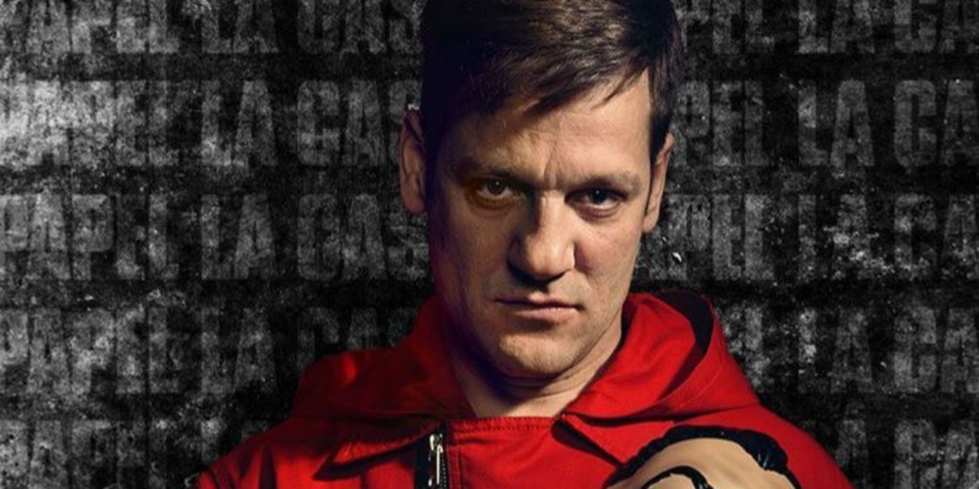 Palermo in a promotional photo in Money Heist