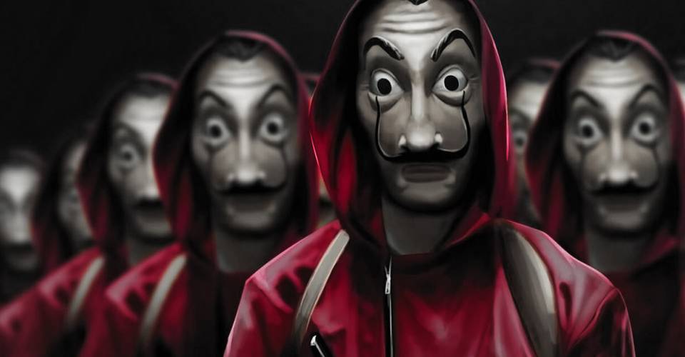 Money Heist Why They Really Wear Salvador Dali Masks Red Jumpsuits