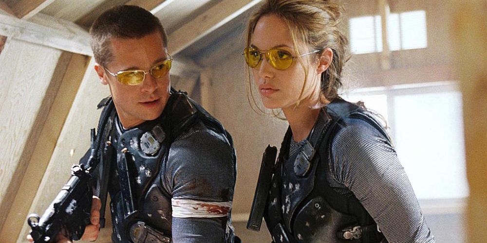 Brad Pitt and Angelina Jolie Ready To Go To Battle In Mr. And Mrs. Smith