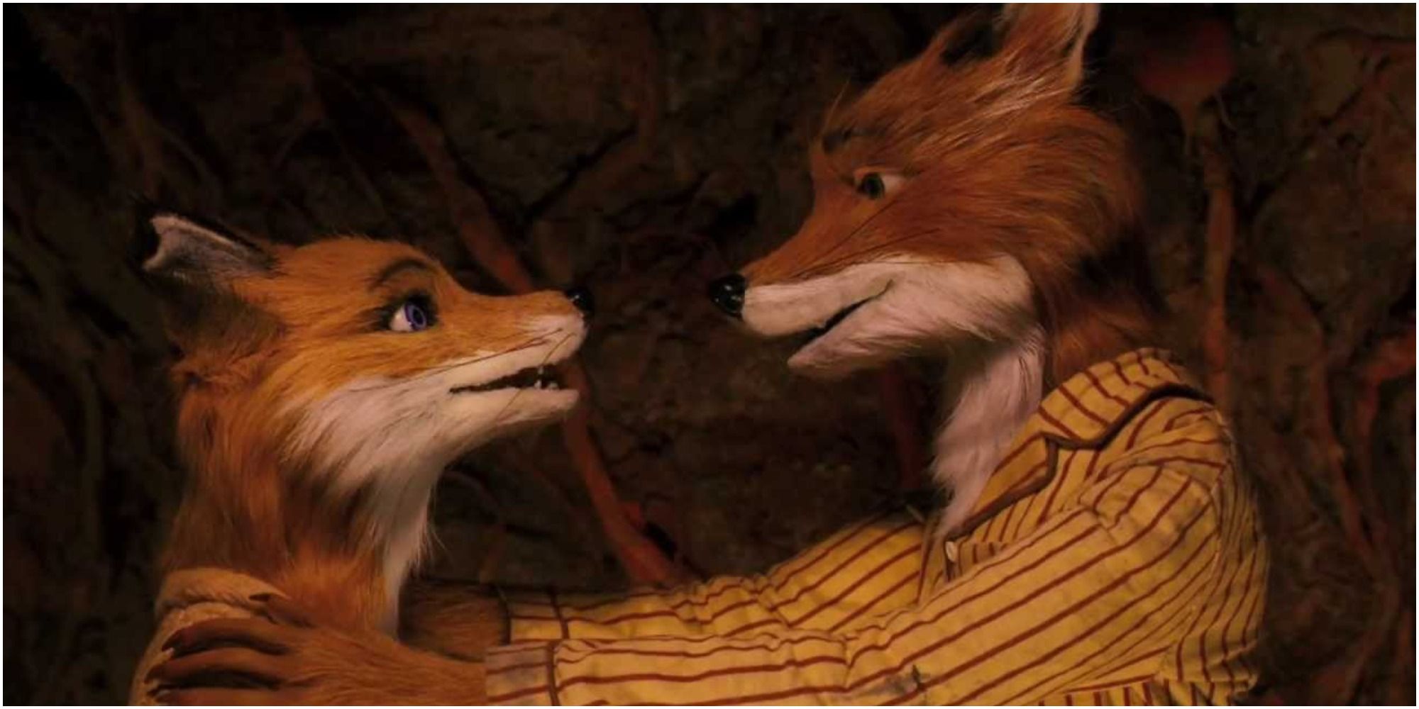 Mr. and Mrs. Fox in Fantastic Mr Fox