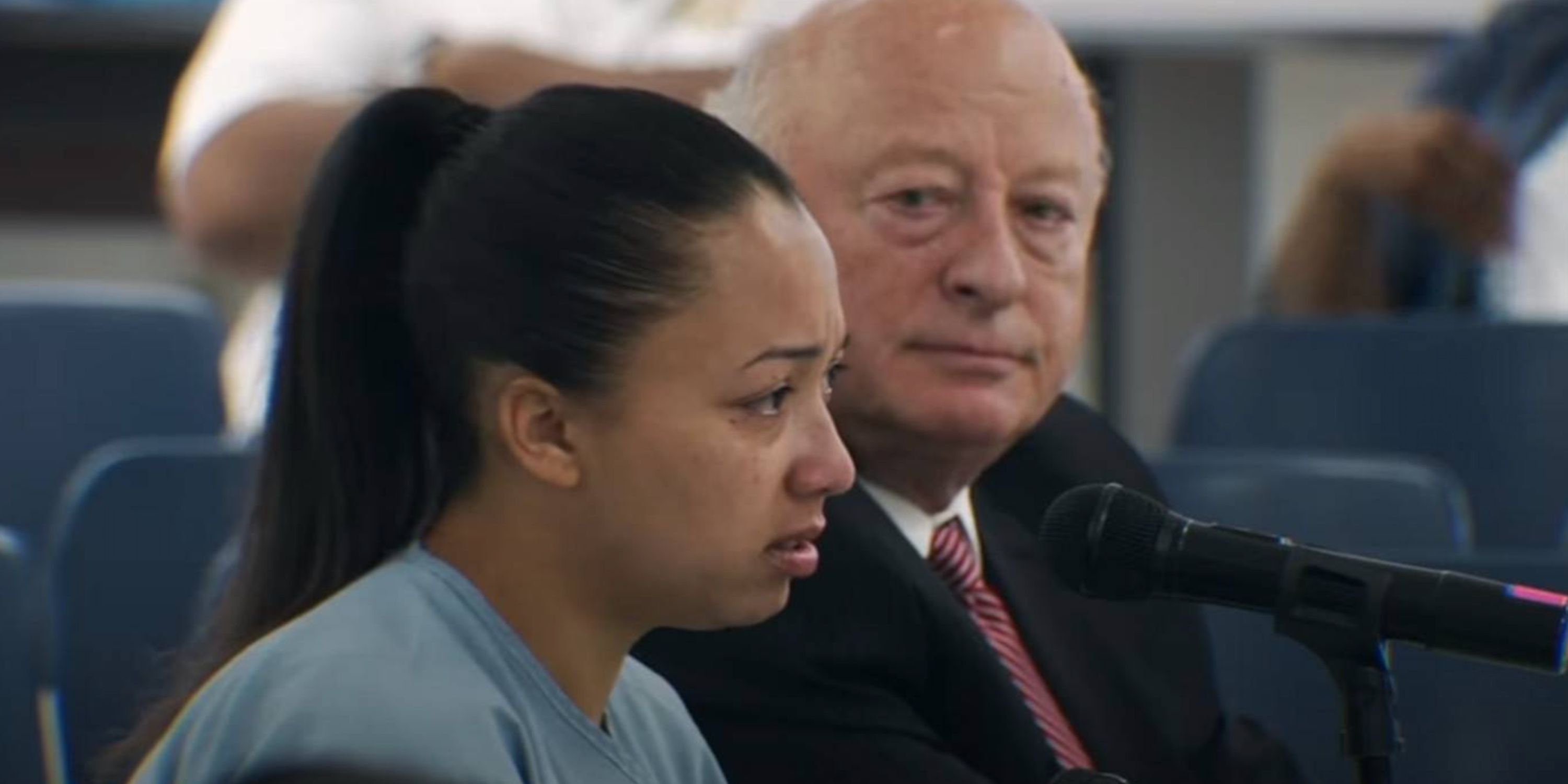 Cyntoia Brown in Murder to Mercy: The Cyntoia Brown Story on Netflix
