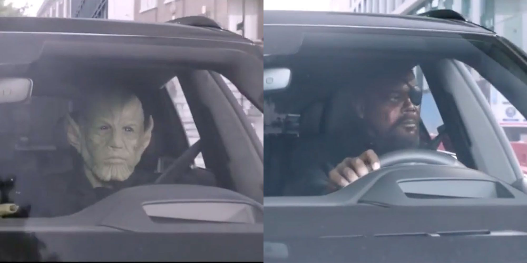 Nick Fury Telos Samuel L. Jackson Ben Mendelsohn