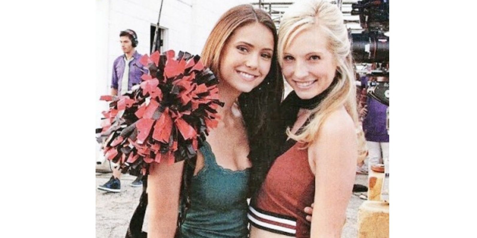 10 Best Behind The Scenes Photos From The Vampire Diaries