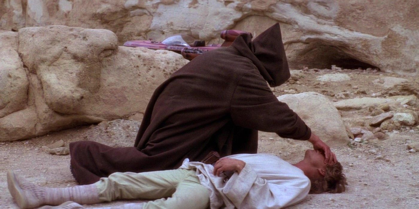 Star Wars obi-Wan Kenobi Heals Luke Skywalker