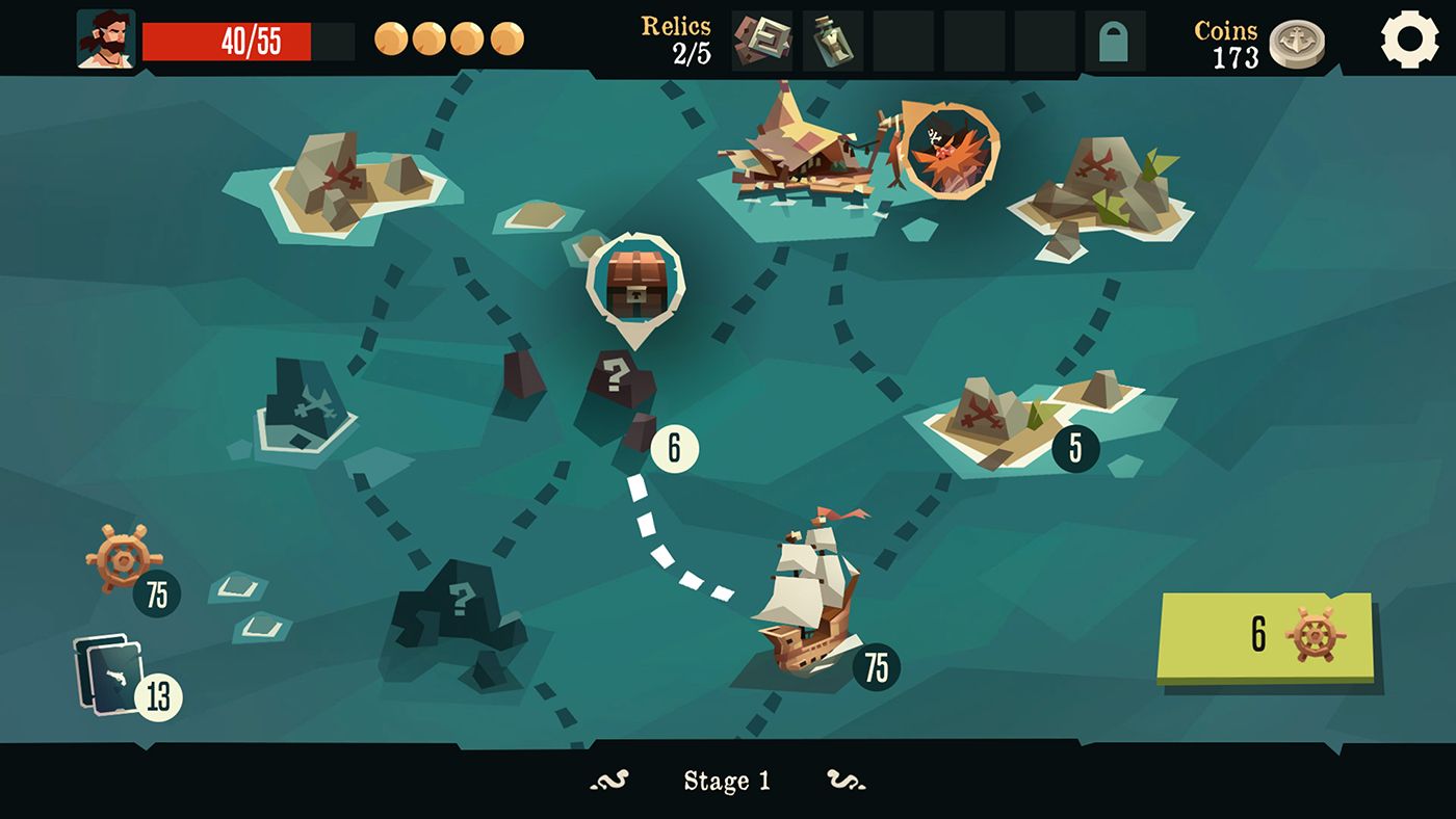 Pirates Outlaws Map