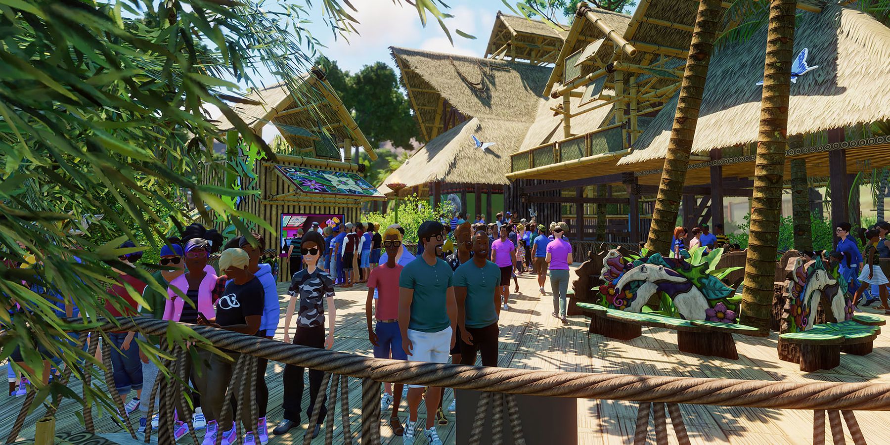 Planet Zoo South America Crowds