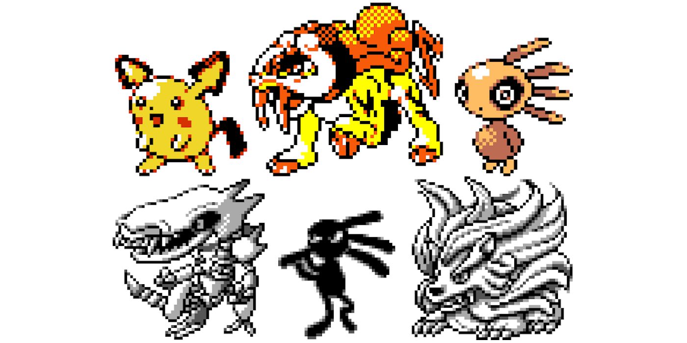 Pokemon Gold and Silver Space World Demo Sprites