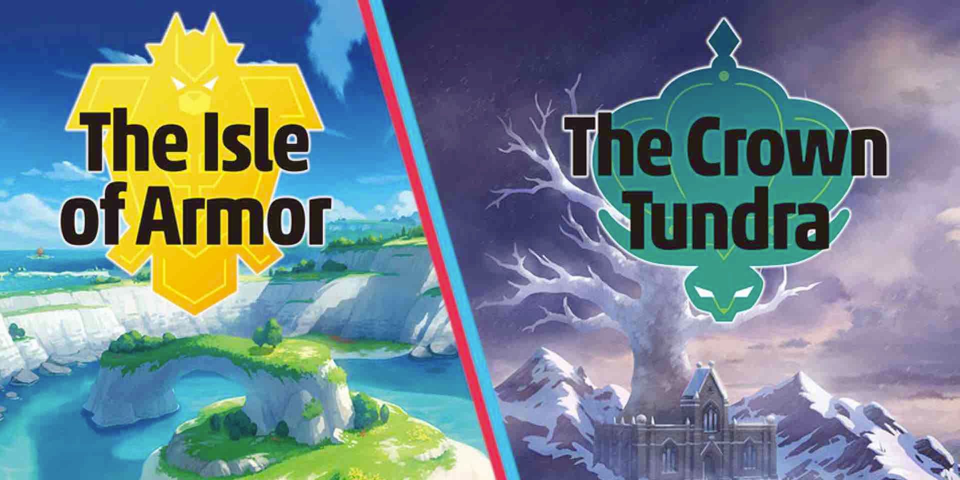 Pokemon Sword and Shield Isle of Armor Crown Tundra