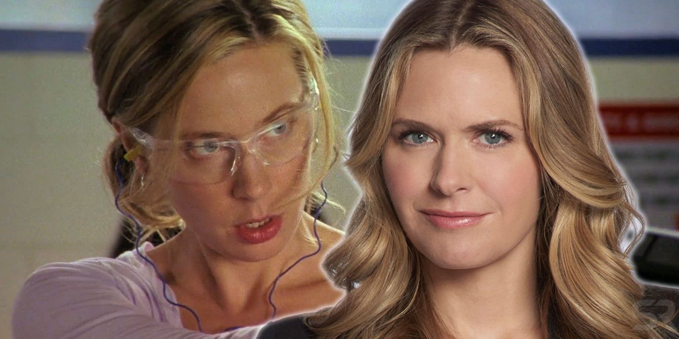 A composite image features Psych actors Anne Dudeck and Maggie Lawson