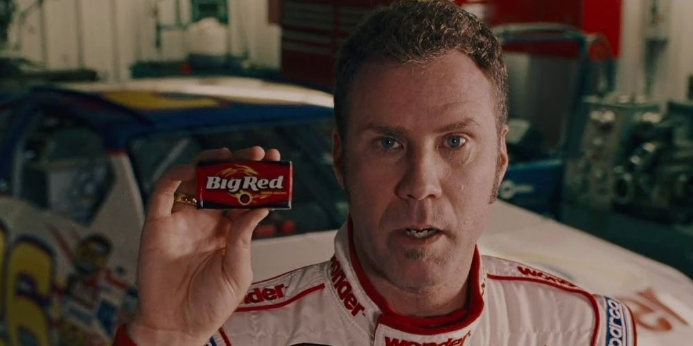 Ricky Bobby's Big Red commercial in Talladega Nights
