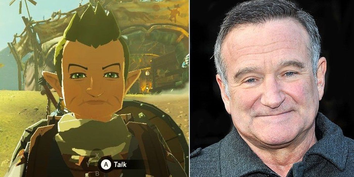 Robin Williams's Zelda Cameo in Breath of the Wild