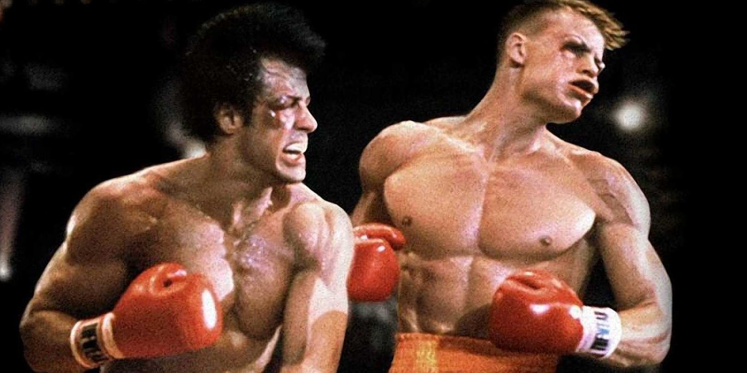 Rocky fighting Ivan Drago