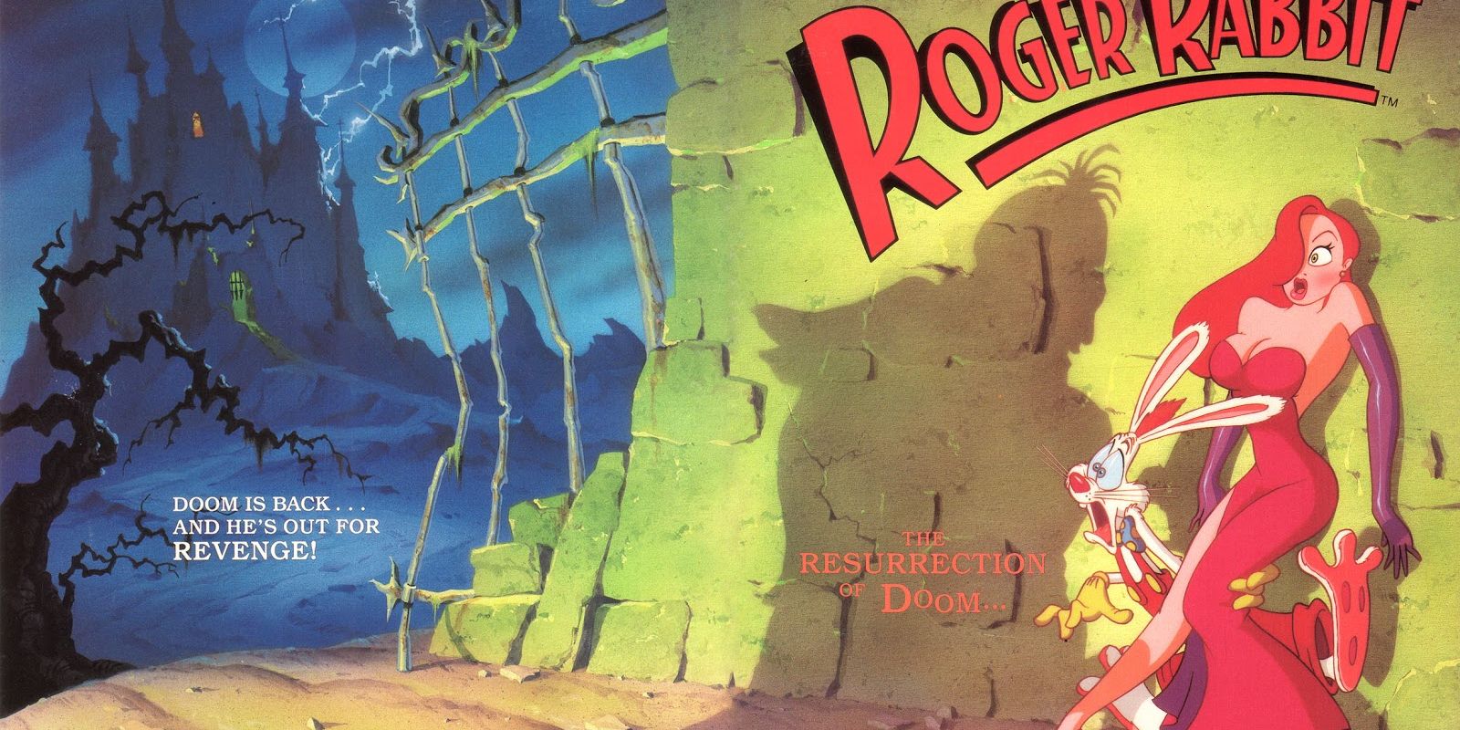 The cover of Roger Rabbit: The Resurrection of Doom.