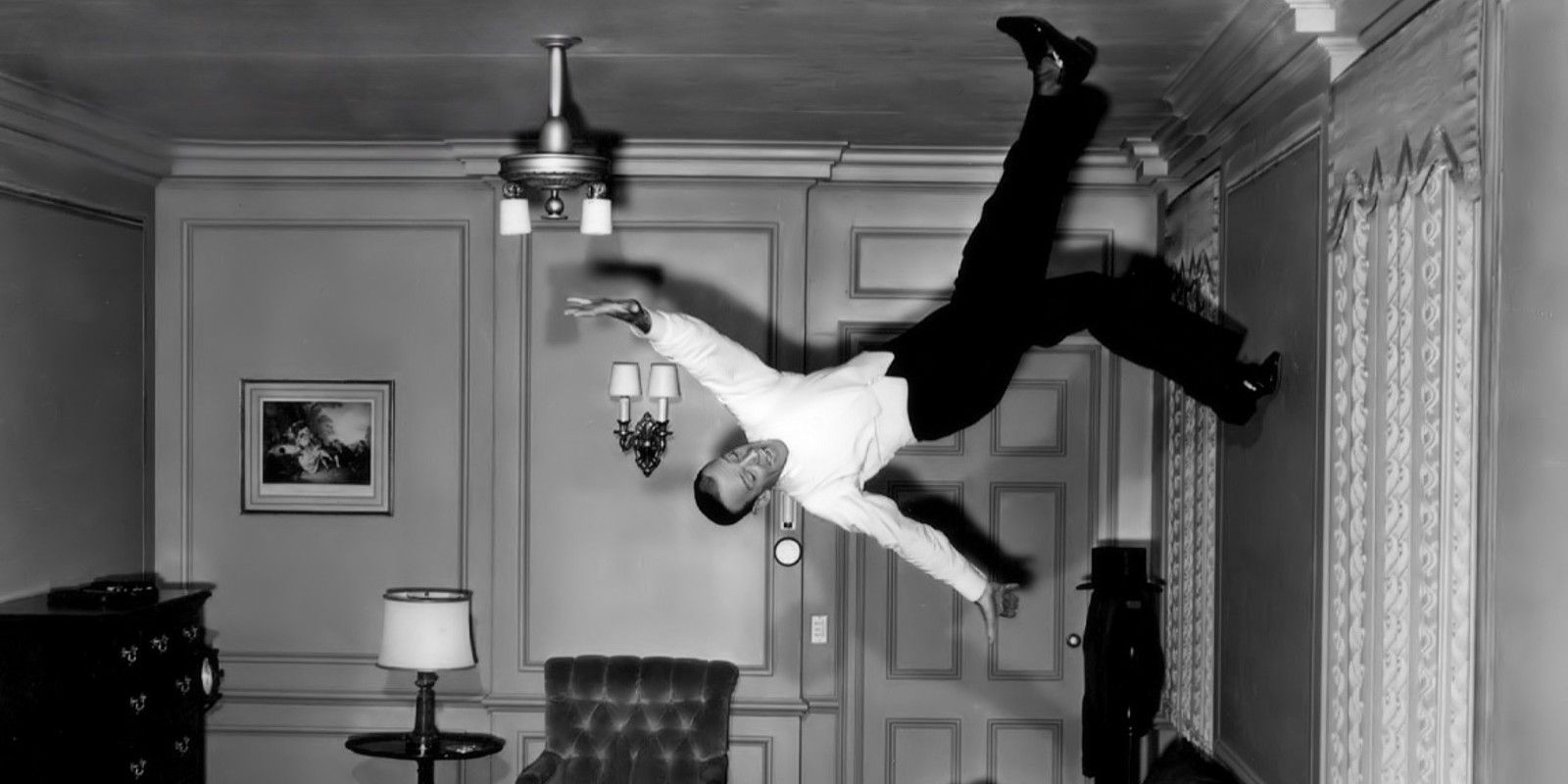 Royal Wedding Fred Astaire Dances on Ceiling