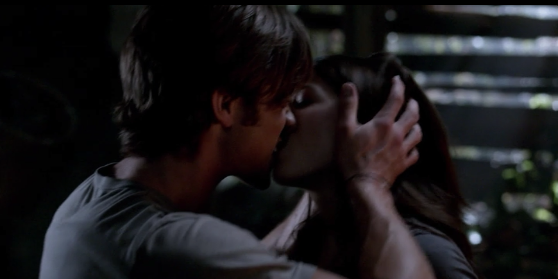 Sam and Ruby kiss and get togerther for the first time in Supernatural